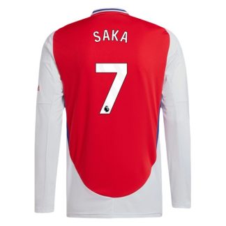 Köpa Arsenal Hemmatröja 2024/25 Bukayo Saka 7 Långärmad