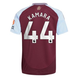 Köpa Aston Villa Hemmatröja 2024/25 Boubacar Kamara 44 Kortärmad