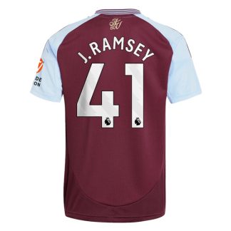 Köpa Aston Villa Hemmatröja 2024/25 Jacob Ramsey 41 Kortärmad