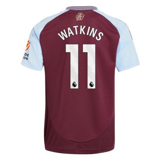 Köpa Aston Villa Hemmatröja 2024/25 Ollie Watkins 11 Kortärmad