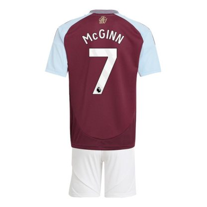 Köpa Aston Villa Hemmatröja Barn 2024/25 John McGinn 7 Kortärmad (+ Korta byxor)