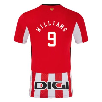 Köpa Athletic Bilbao Hemmatröja 2024/25 Iñaki Williams 9 Kortärmad