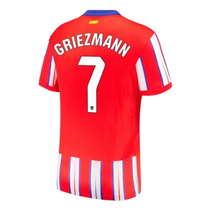 Köpa Atletico Madrid Hemmatröja 2024/25 Antoine Griezmann 7 Kortärmad