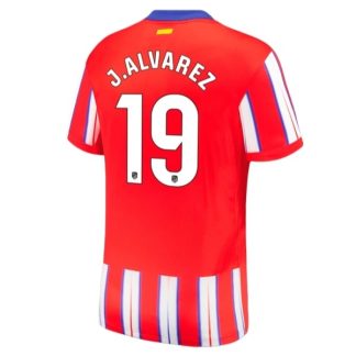 Köpa Atletico Madrid Hemmatröja 2024/25 Julián Alvarez 19 Kortärmad