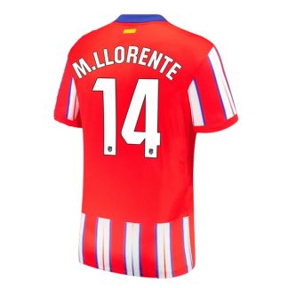 Köpa Atletico Madrid Hemmatröja 2024/25 Marcos Llorente 14 Kortärmad