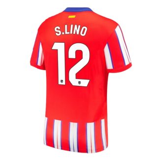 Köpa Atletico Madrid Hemmatröja 2024/25 Samuel Lino 12 Kortärmad