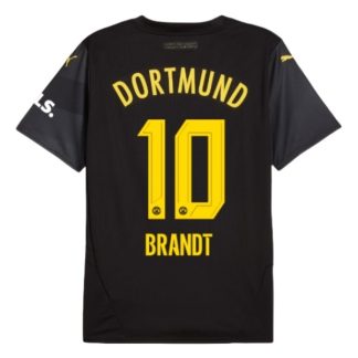 Köpa BVB Borussia Dortmund Bortatröja 2024/25 Julian Brandt 10 Kortärmad