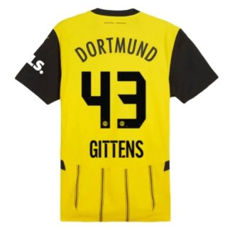 Köpa BVB Borussia Dortmund Hemmatröja 2024/25 Gittens 43 Kortärmad