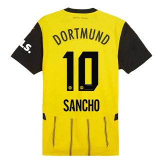 Köpa BVB Borussia Dortmund Hemmatröja 2024/25 Jadon Sancho 10 Kortärmad