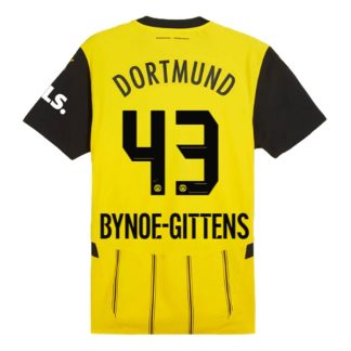 Köpa BVB Borussia Dortmund Hemmatröja 2024/25 Jamie Bynoe-Gittens 43 Kortärmad