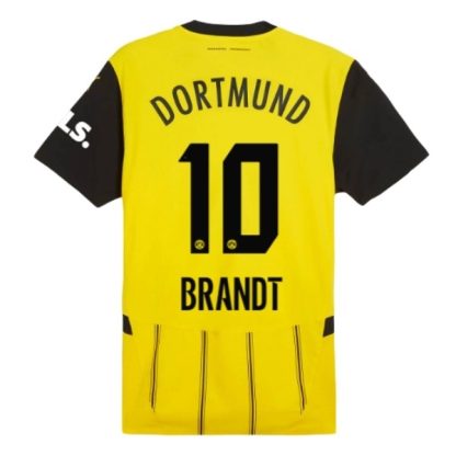 Köpa BVB Borussia Dortmund Hemmatröja 2024/25 Julian Brandt 10 Kortärmad