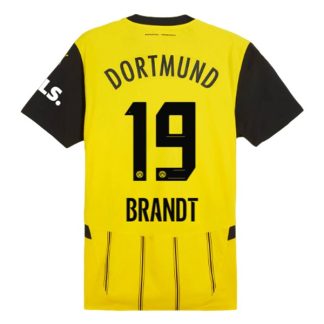 Köpa BVB Borussia Dortmund Hemmatröja 2024/25 Julian Brandt 19 Kortärmad