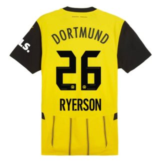 Köpa BVB Borussia Dortmund Hemmatröja 2024/25 Julian Ryerson 26 Kortärmad