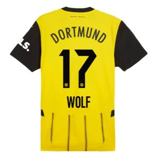 Köpa BVB Borussia Dortmund Hemmatröja 2024/25 Marius Wolf 17 Kortärmad