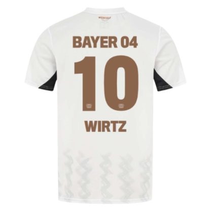 Köpa Bayer 04 Leverkusen Bortatröja 2024/25 Florian Wirtz 10 Kortärmad