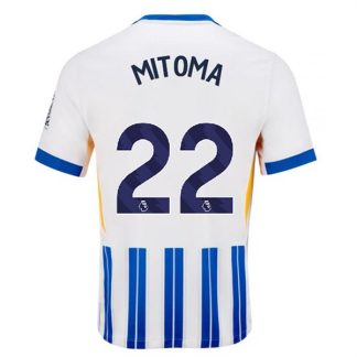 Köpa Brighton & Hove Albion FC Hemmatröja 2024/25 Kaoru Mitoma 22 Kortärmad