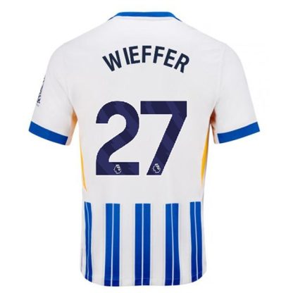 Köpa Brighton & Hove Albion FC Hemmatröja 2024/25 Mats Wieffer 27 Kortärmad