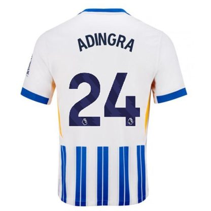 Köpa Brighton & Hove Albion FC Hemmatröja 2024/25 Simon Adingra 24 Kortärmad