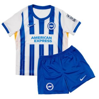 Köpa Brighton & Hove Albion FC Hemmatröja Barn 2024/25 Kortärmad (+ Korta byxor)