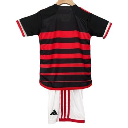 Köpa CR Flamengo Hemmatröja Barn 2024/25 Kortärmad (+ Korta byxor)-1