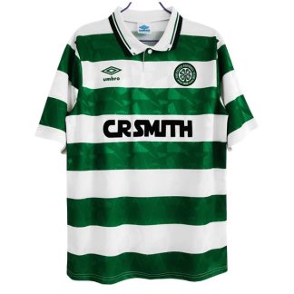 Köpa Celtic FC Hemmatröja Retro 1989-1991 Kortärmad