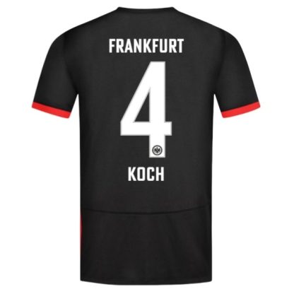 Köpa Eintracht Frankfurt Bortatröja 2024/25 Robin koch 4 Kortärmad