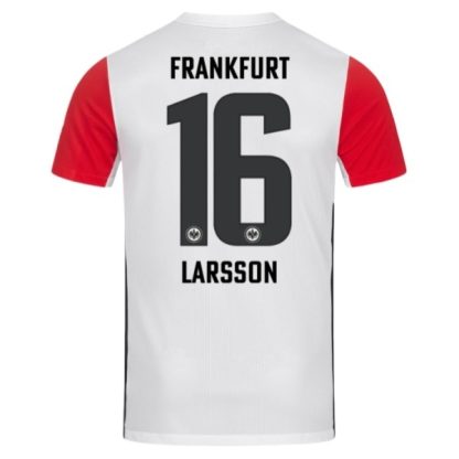 Köpa Eintracht Frankfurt Hemmatröja 2024/25 Hugo Larsson 16 Kortärmad