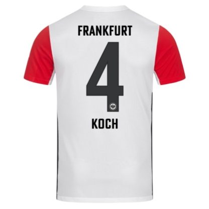 Köpa Eintracht Frankfurt Hemmatröja 2024/25 Robin koch 4 Kortärmad