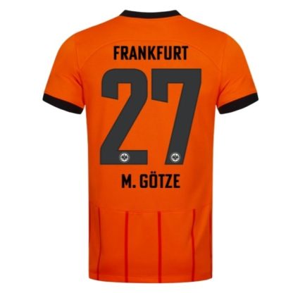 Köpa Eintracht Frankfurt Tredjetröja 2024/25 Mario Götze 27 Kortärmad