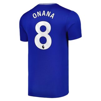 Köpa Everton Hemmatröja 2024/25 Amadou Onana 8 Kortärmad