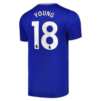 Köpa Everton Hemmatröja 2024/25 Ashley Young 18 Kortärmad