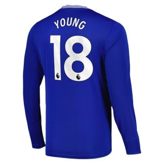 Köpa Everton Hemmatröja 2024/25 Ashley Young 18 Långärmad