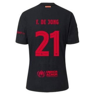 Köpa FC Barcelona Bortatröja 2024/25 Frenkie de Jong 21 Kortärmad