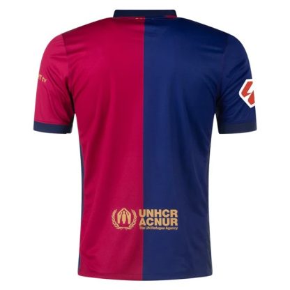 Köpa FC Barcelona Hemmatröja With La Liga Patch 2024/25 Kortärmad-1