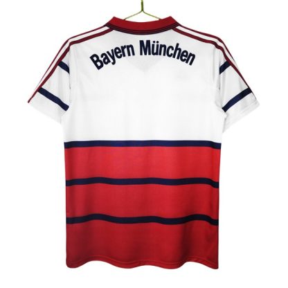 Köpa FC Bayern München Bortatröja Retro 1998-1900 Kortärmad-1