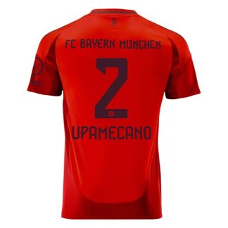 Köpa FC Bayern München Hemmatröja 2024/25 Dayot Upamecano 2 Kortärmad