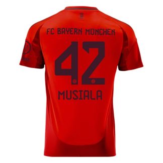 Köpa FC Bayern München Hemmatröja 2024/25 Jamal Musiala 42 Kortärmad