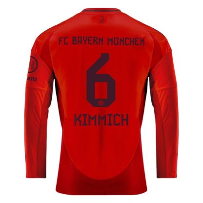 Köpa FC Bayern München Hemmatröja 2024/25 Joshua Kimmich 6 Långärmad