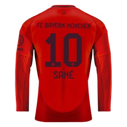 Köpa FC Bayern München Hemmatröja 2024/25 Leroy Sane 10 Långärmad