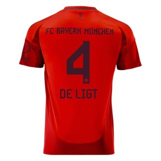 Köpa FC Bayern München Hemmatröja 2024/25 Matthijs de Ligt 4 Kortärmad