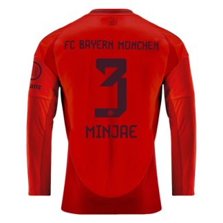 Köpa FC Bayern München Hemmatröja 2024/25 Minjae Kim 3 Långärmad