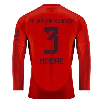 Köpa FC Bayern München Hemmatröja 2024/25 Minjae Kim 3 Långärmad