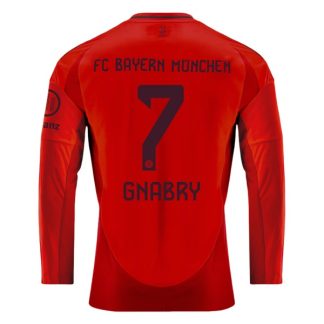 Köpa FC Bayern München Hemmatröja 2024/25 Serge Gnabry 7 Långärmad