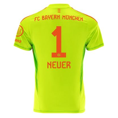 Köpa FC Bayern München Målvakt Hemmatröja 2024/25 Manuel Neuer 1 Kortärmad