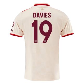 Köpa FC Bayern München Tredjetröja 2024/25 Alphonso Davies 19 Kortärmad