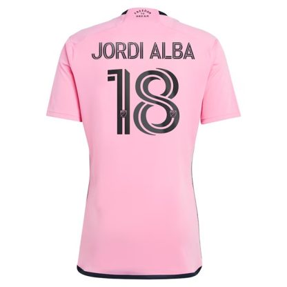 Köpa Inter Miami CF Hemmatröja 2024/25 Jordi Alba 18 Kortärmad