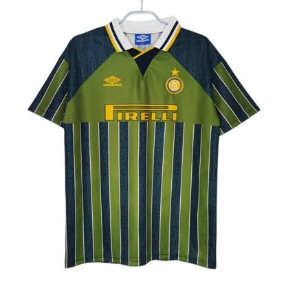 Köpa Inter Milan Bortatröja Retro 1995-1996 Kortärmad