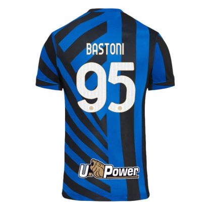 Köpa Inter Milan Hemmatröja 2024/25 Alessandro Bastoni 95 Kortärmad