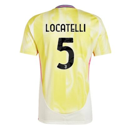 Köpa Juventus Bortatröja 2024/25 Manuel Locatelli 5 Kortärmad