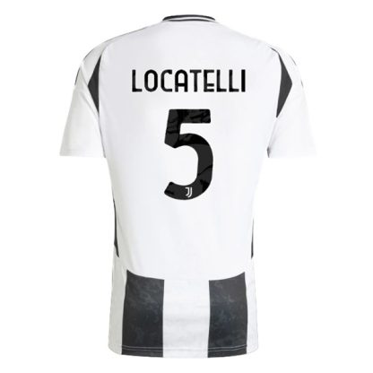 Köpa Juventus Hemmatröja 2024/25 Manuel Locatelli 5 Kortärmad